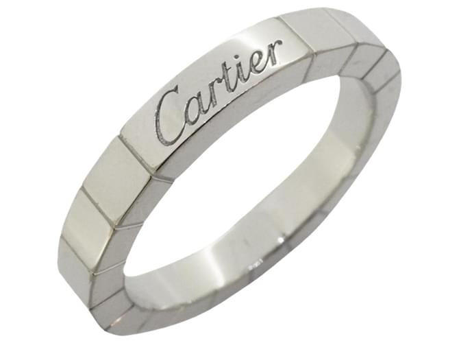 Cartier Lanière Or blanc Argenté  ref.1356497