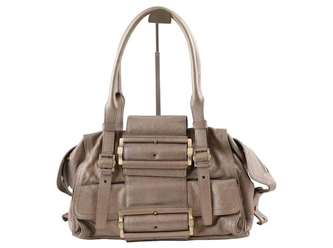 Givenchy Leather Handbag Brown  ref.1356531