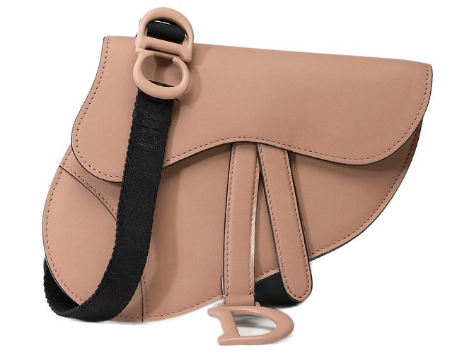DIOR Saddle Bag in Pink Leather - 101852