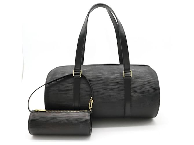 Louis Vuitton Soufflot Nero Pelle  ref.1356655