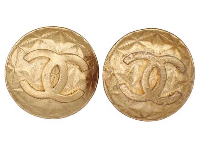 Chanel - Dourado Banhado a ouro  ref.1356665