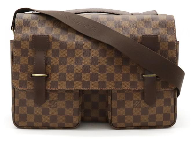 Louis Vuitton Broadway Brown Cloth  ref.1356671