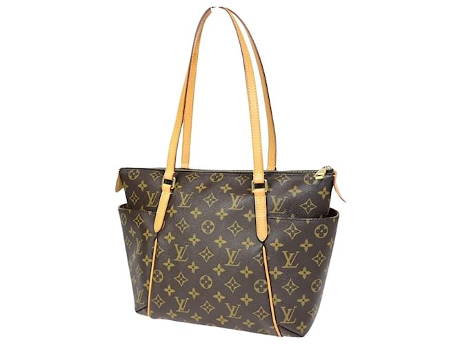 Louis Vuitton Totalmente Marrom Lona  ref.1356724