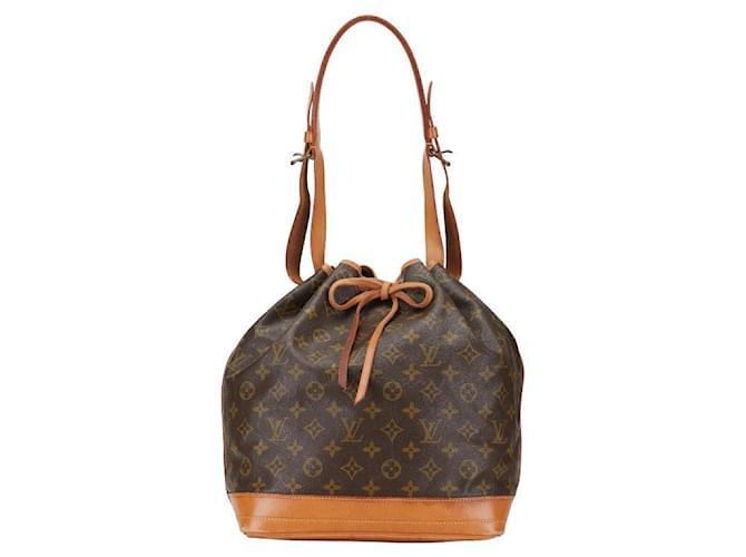Louis Vuitton Noe Canvas Shoulder Bag M42224 in fair condition Cloth  ref.1356853