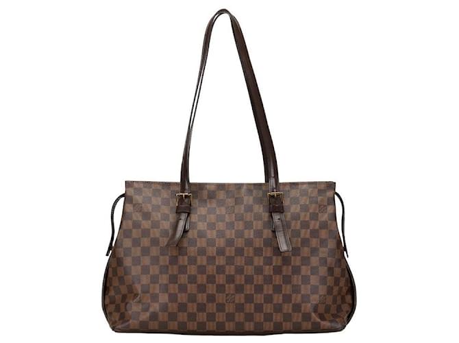 Louis Vuitton Chelsea Tote Bag Canvas Tote Bag N51119 in good condition Cloth  ref.1356866