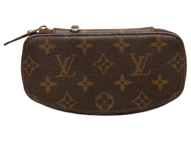 Louis Vuitton Brown Monogram Monte Carlo PM Jewelry Case Cloth  ref.1356978