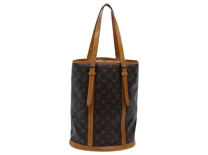 LOUIS VUITTON Monogram Bucket GM Shoulder Bag M42236 LV Auth 72360 Cloth  ref.1357176