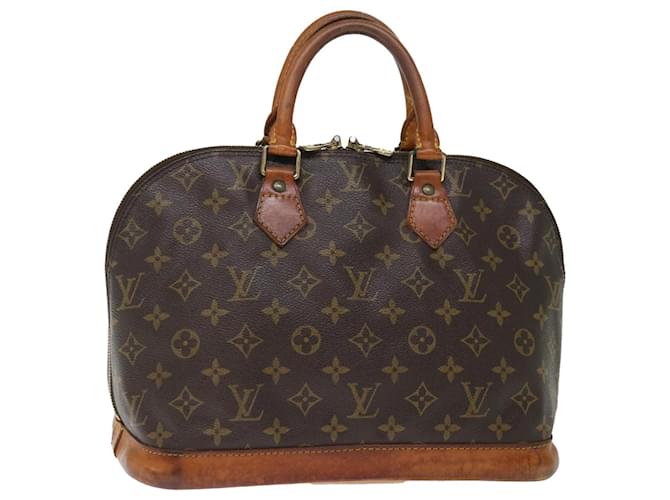 Bolsa de mão M LOUIS VUITTON com monograma Alma M51130 Autenticação de LV 72462 Lona  ref.1357209