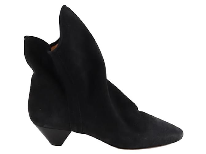 Isabel Marant Botas de cuero Negro  ref.1357249