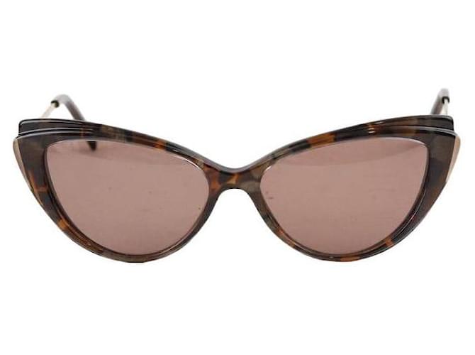 Saint Laurent Brown sunglasses Plastic  ref.1357252