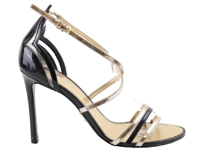 Louis Vuitton patent leather heels Black  ref.1357257