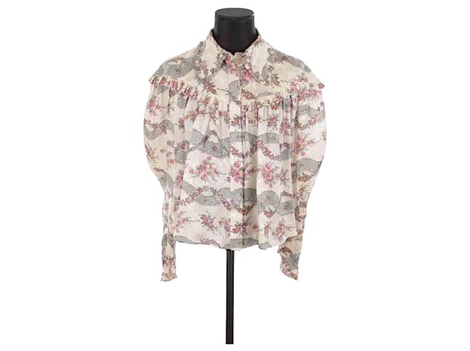 Isabel Marant Blouse en soie Beige  ref.1357259