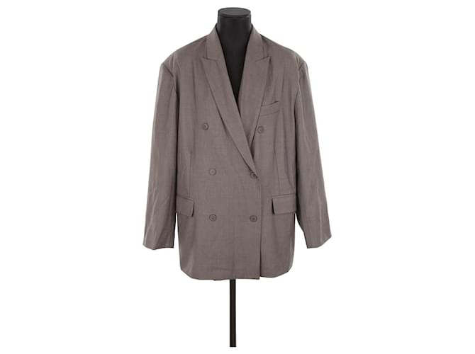 Autre Marque blazer Grigio Poliestere  ref.1357267