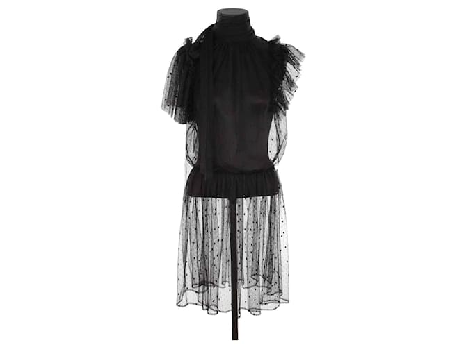 Zadig & Voltaire Robe noir Synthétique  ref.1357269