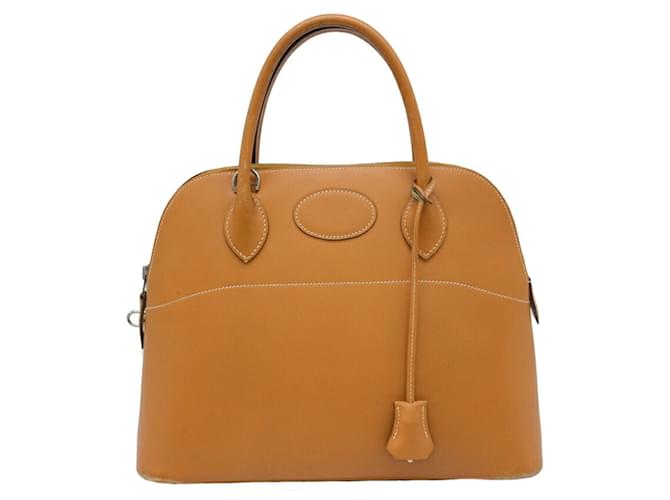 Hermès Bolide Brown Leather  ref.1357438