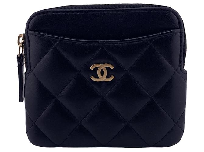 Chanel Première Chaîne Black Leather  ref.1357610