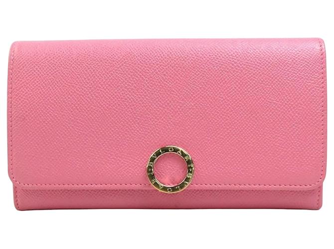 Bulgari Bvlgari Bvlgari Pink Leder  ref.1357674