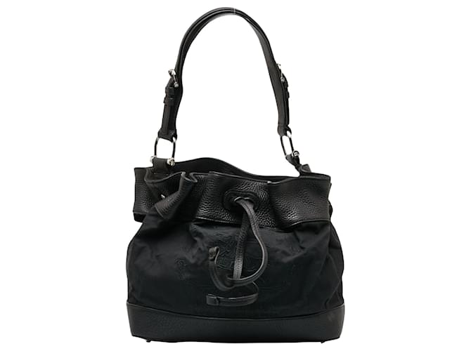 Burberry Preto Lona  ref.1357727