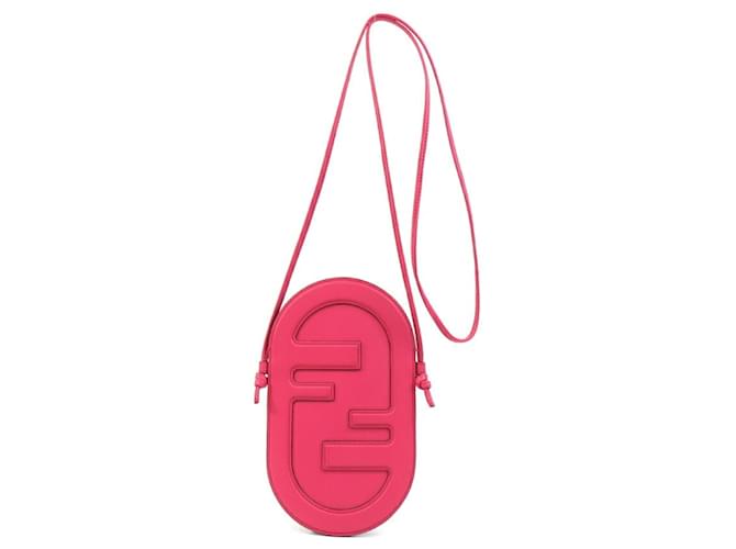 Fendi - Rosa Couro  ref.1357789