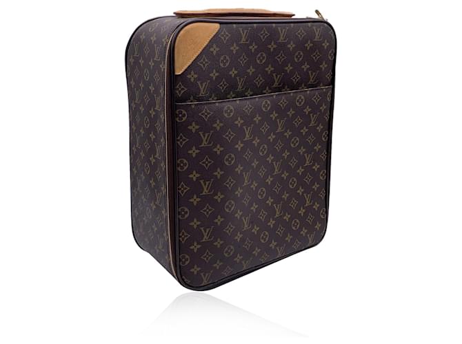 Louis Vuitton Luggage Pegase Brown Cloth  ref.1357822