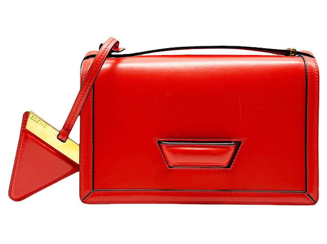 Loewe Barcelona Red Leather  ref.1357999