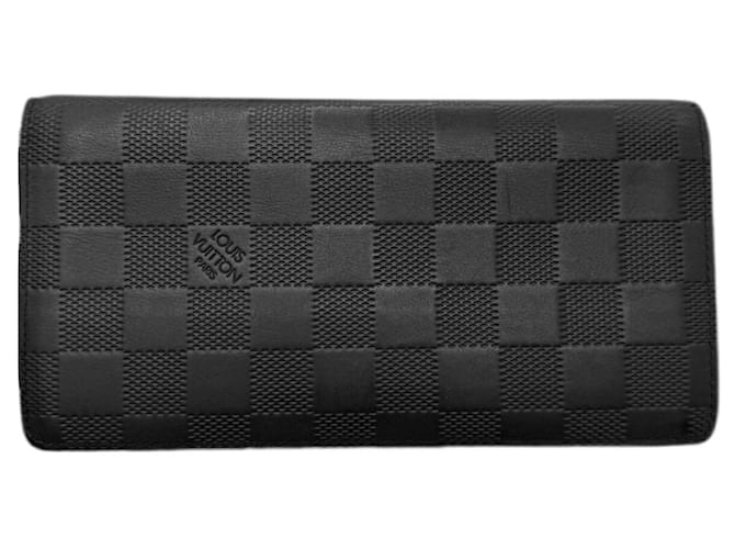 Louis Vuitton Brazza Black Cloth  ref.1358206