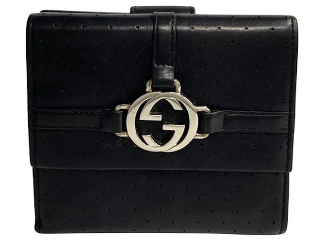 gucci Black Leather  ref.1358350