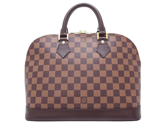 Louis Vuitton Alma Brown Cloth  ref.1358459