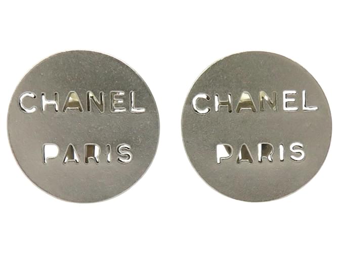 Chanel Silvery Metal  ref.1358626
