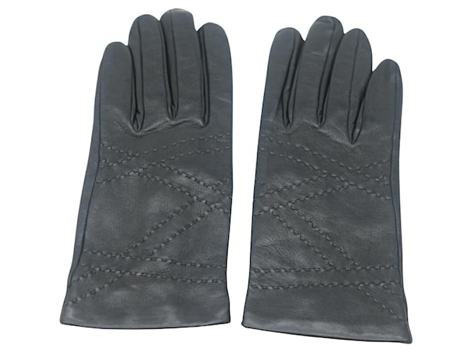 Hermès Black Leather  ref.1359081
