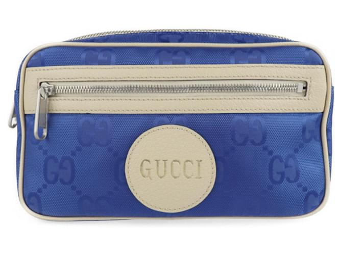 Gucci fora da grade Azul Sintético  ref.1359140