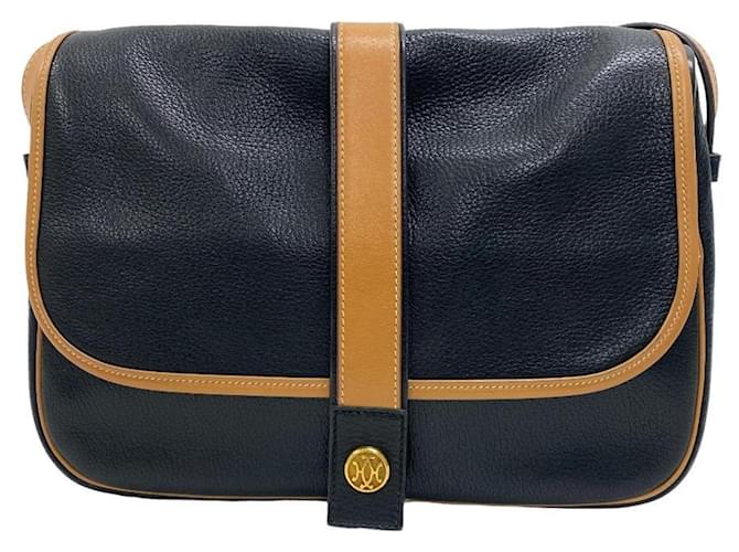 Hermès Noumea Negro Cuero  ref.1359209