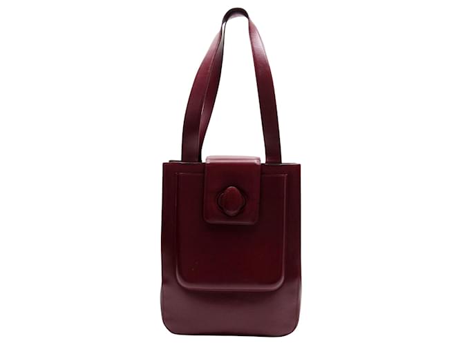 Cartier Must de Cartier Bordeaux Couro  ref.1359367