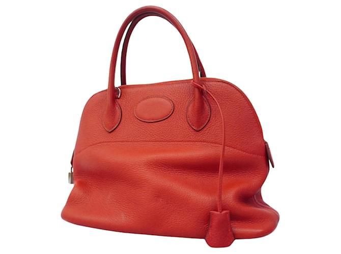 Hermès Hermes Bolide Cuir Rouge  ref.1359533