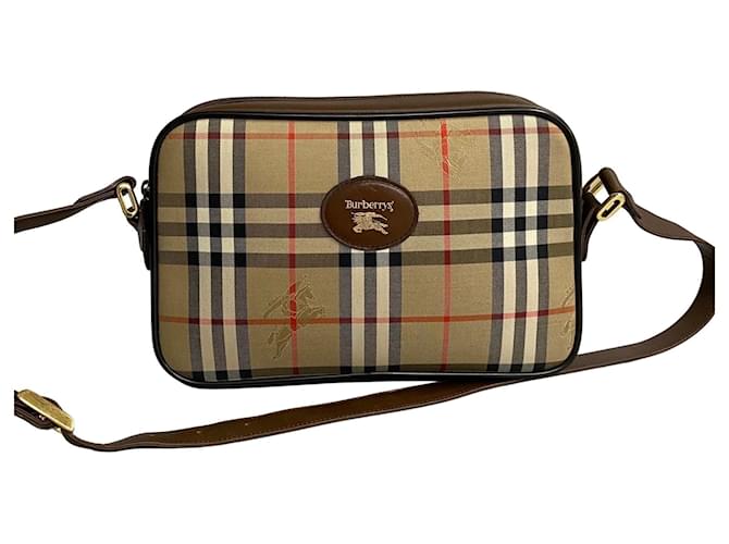 Burberry Nova Check Beige Tela  ref.1359610