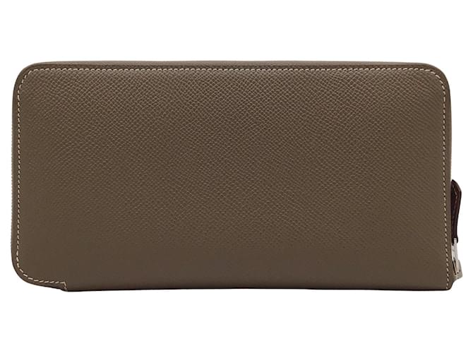 Hermès Silk'In Cuir Marron  ref.1359688