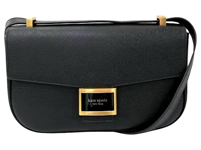 Kate Spade Preto Couro  ref.1359691