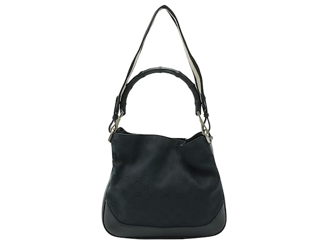 Gucci GG Canvas Preto Lona  ref.1359800