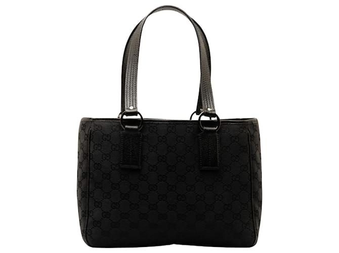 Gucci GG Canvas Negro Lienzo  ref.1359806