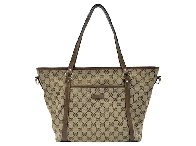 Gucci GG Canvas Castaño Lienzo  ref.1359822