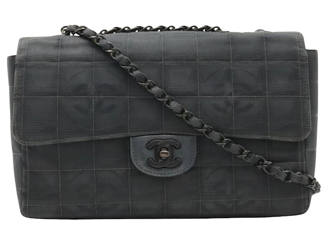 Chanel Timeless Black Cloth  ref.1359930