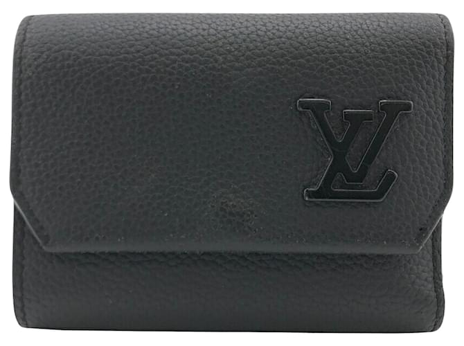 Louis Vuitton Pilotenkoffer Schwarz Leder  ref.1359986