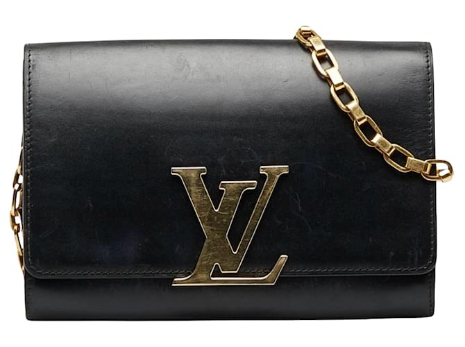 Louis Vuitton Louise Nero Pelle  ref.1359989