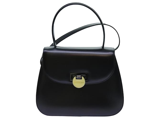 GIVENCHY Schwarz Leder  ref.1359994