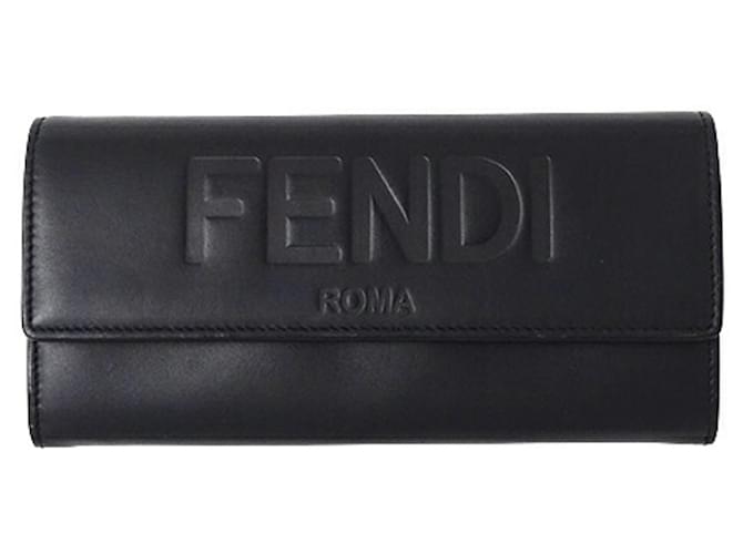 Fendi Cuir Noir  ref.1360017