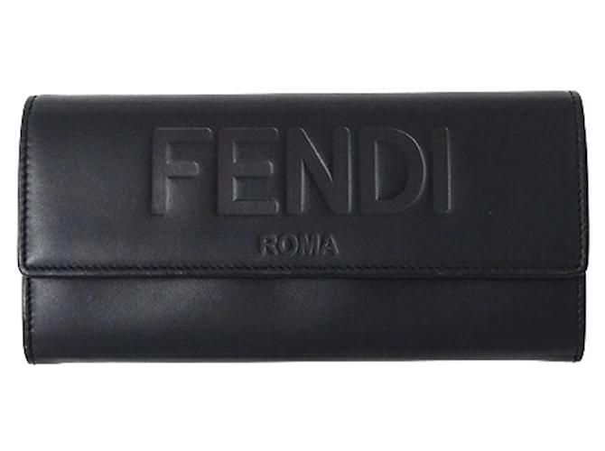 Fendi Black Leather  ref.1360017
