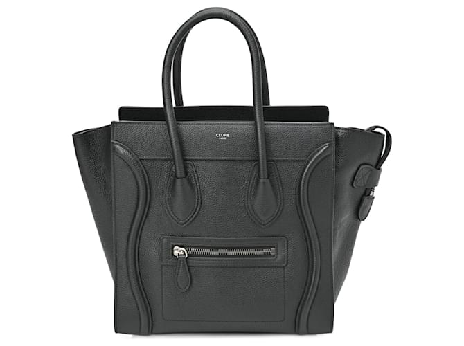 Céline Luggage Black Leather  ref.1360025