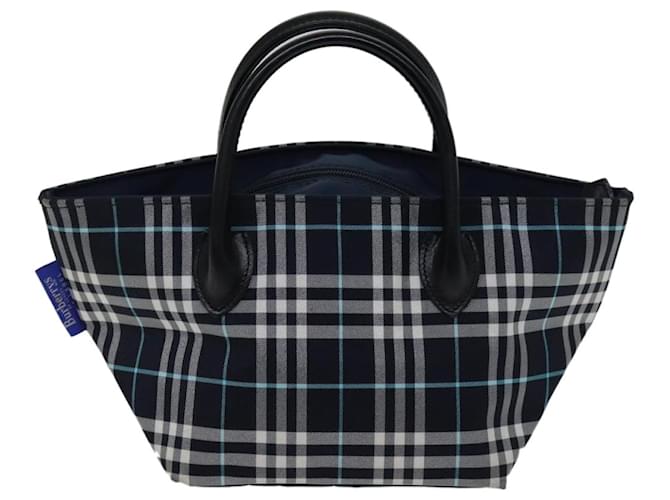 BURBERRY Navy blue Synthetic  ref.1360026