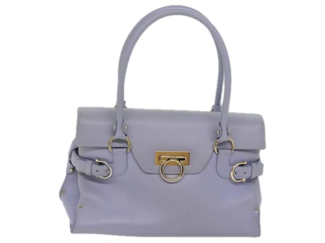 Salvatore Ferragamo Purple Leather  ref.1360150