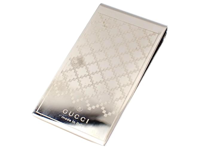 Gucci Diamante Argento Metallo  ref.1360156